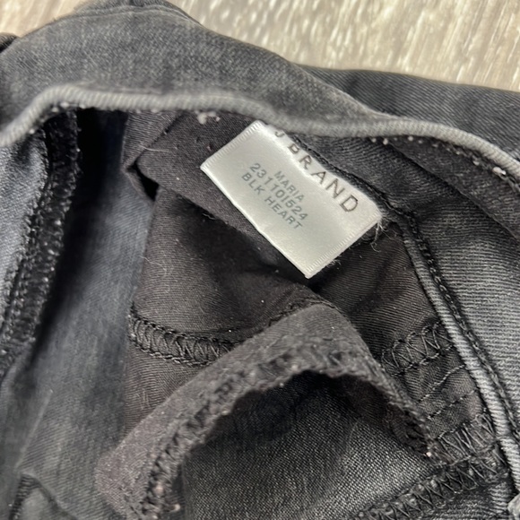 J Brand Black Distressed Skinny Jeans 27 - Picture 5 of 11